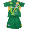 Kit Infantil Aston Villa Goleiro Verde 2024/25 Unissex