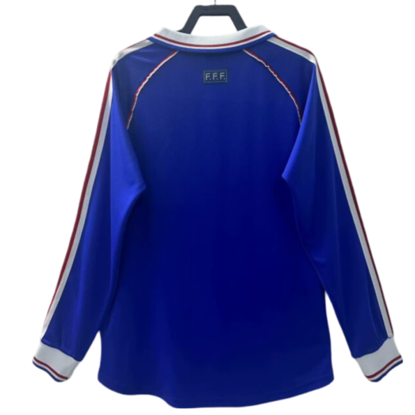 Camisa da França Azul Manga Longa 2006 Away II