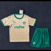 Kit Infantil Palmeiras Dourado Third III 2024/25 Unissex