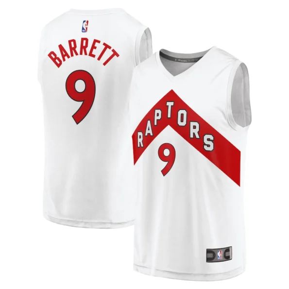 Regata NBA Association Swingman Toronto Raptors Branca Barrett #9