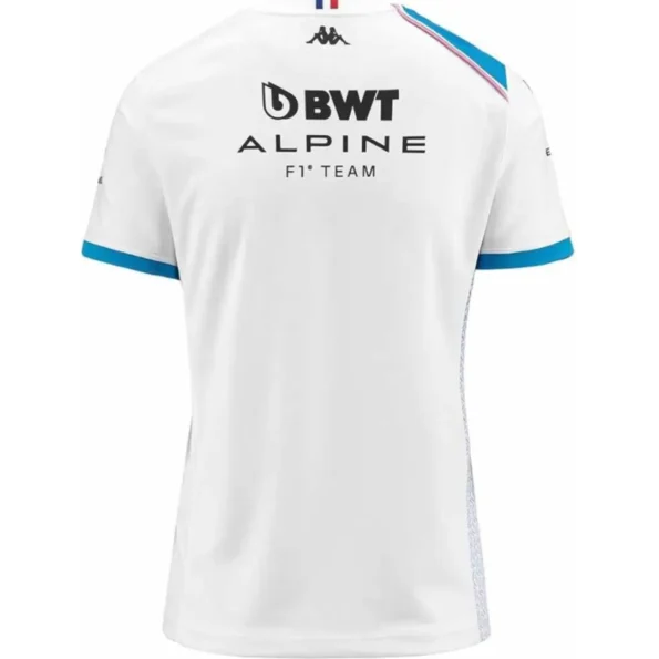 Camisa Alpine Team F1 Branca 2023/24 Masculina