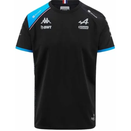 Camisa Alpine Team F1 Preta 2023/24 Masculina