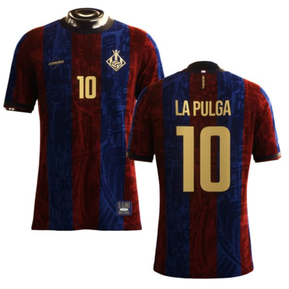 Camisa La Pulga Messi 10 Barcelona El Classico 2024 Masculina