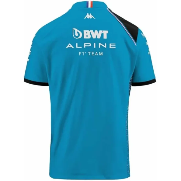 Camisa Polo Alpine Team F1 Azul 2023/24 Masculina
