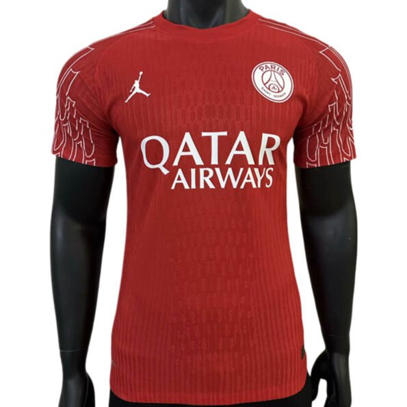 Camisa PSG Jordan Vermelha Quatro IV 2024/25 Masculina