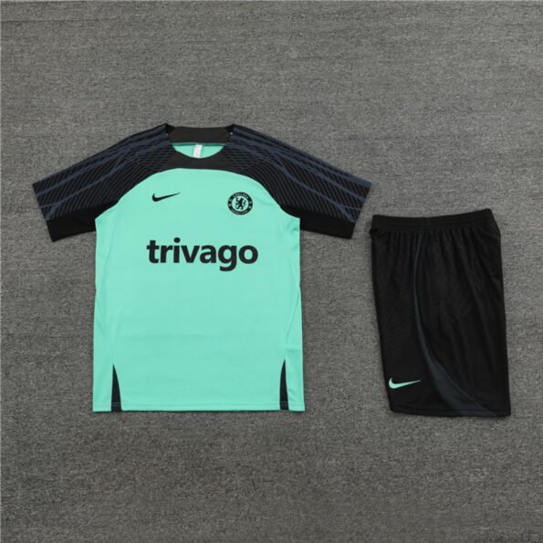 Conjunto Chelsea Treino Camisa e Short Verde 2023/24