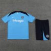 Conjunto Chelsea Treino Camisa e Short Azul Claro 2024/25