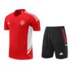 Conjunto Manchester United Treino Camisa e Short Vermelho 2022/23