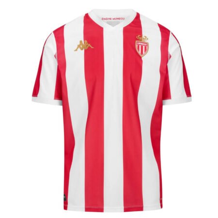 Camisa AS Mônaco Especial Vermelha/Branco 2024/25 Masculina