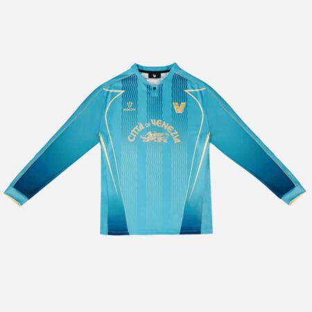 Camisa Venezia FC Azul Fourth 2024/25 Manga Longa