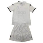 Kit Infantil As Monaco Branca Third 2024/25 Unissex