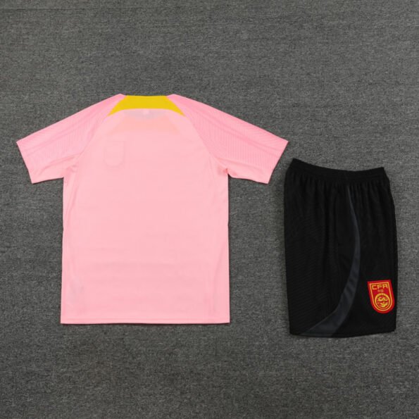 Kit Short e Camisa da China Treino Rosa 2023/24