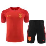 Kit Short e Camisa da China Treino Vermelho 2023/24
