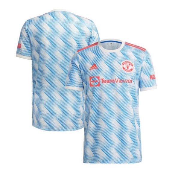 Camisa Manchester United Azul 2021/22 Away Masculina