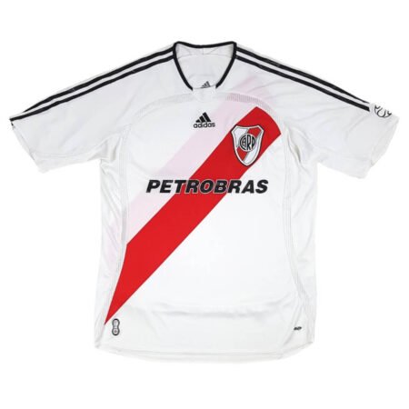 Camisa River Plate Branca 2006/07 Home Masculina