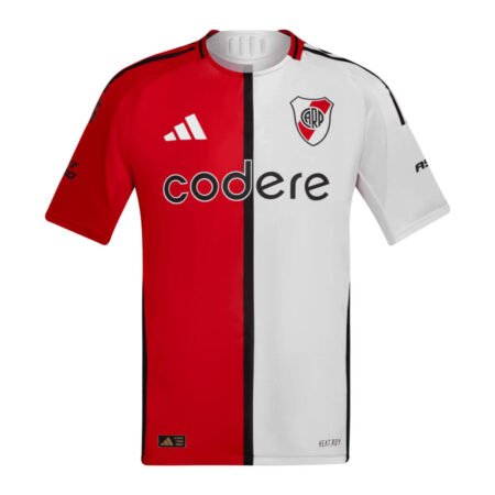 Camisa River Plate Terceira Vermelha/Branco 2025/26 Jogador